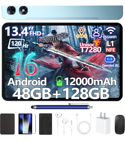 Amazon.co.jp: 【13.4インチ セット版 タブレット】P13 セット版
